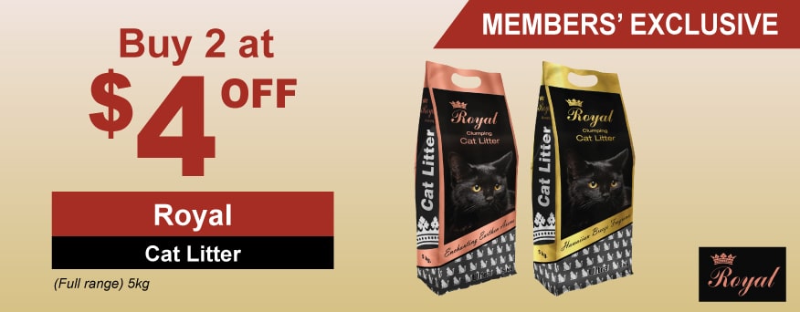 Royal Cat Litter Promotion
